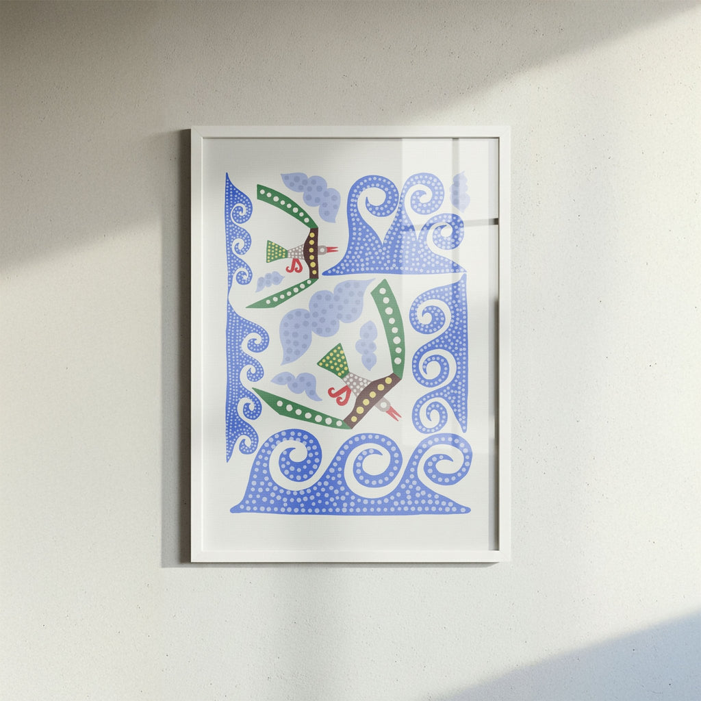 Through The Storm Art Print - Marcello Velho