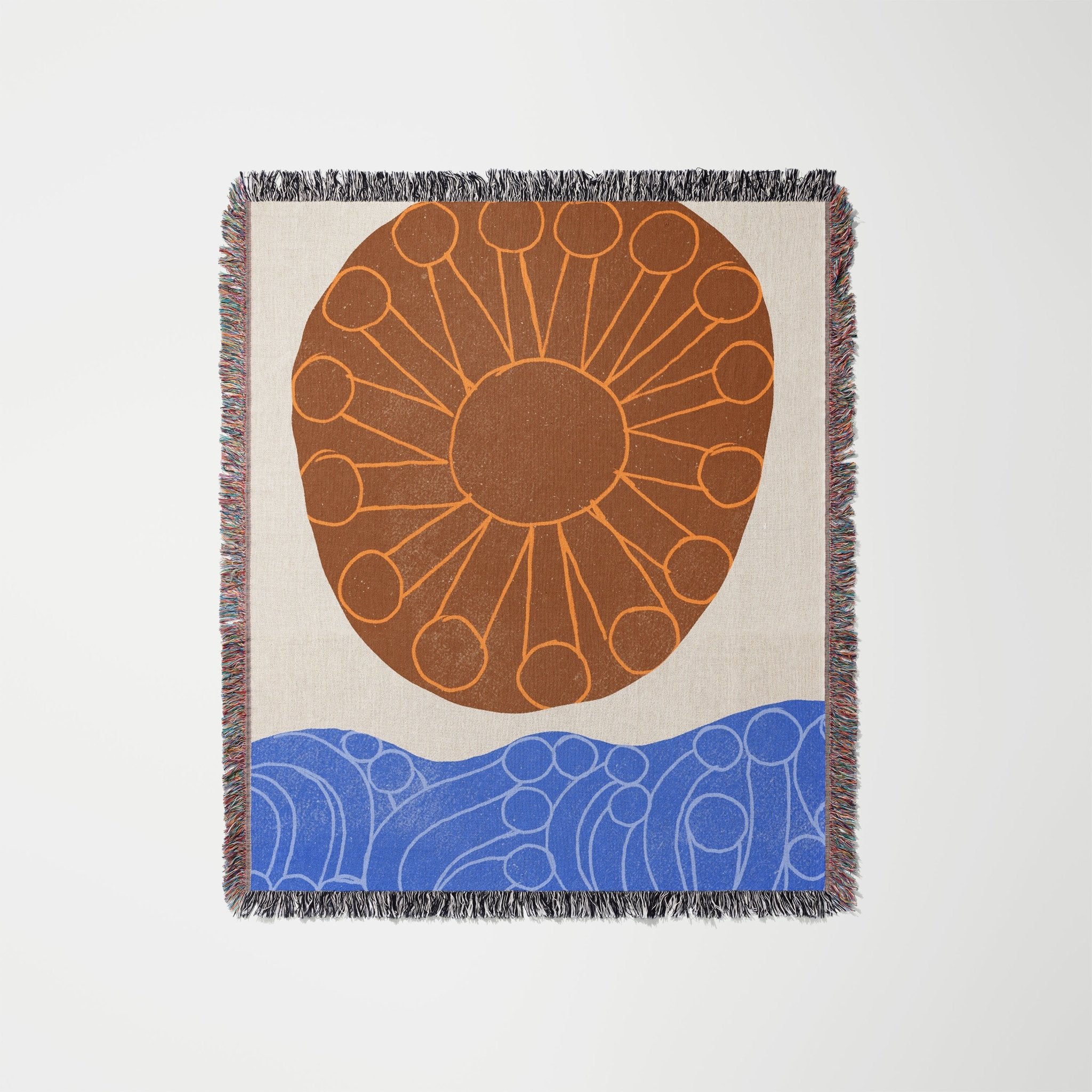 Tides Woven Throw - Marcello Velho