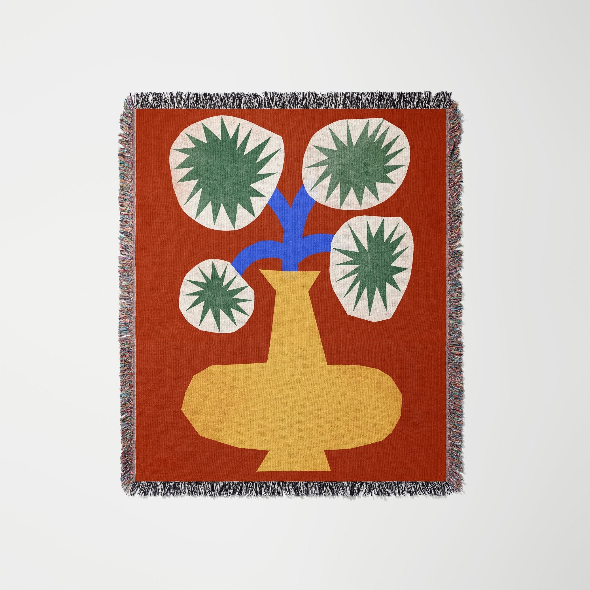 Vase Woven Throw - Marcello Velho