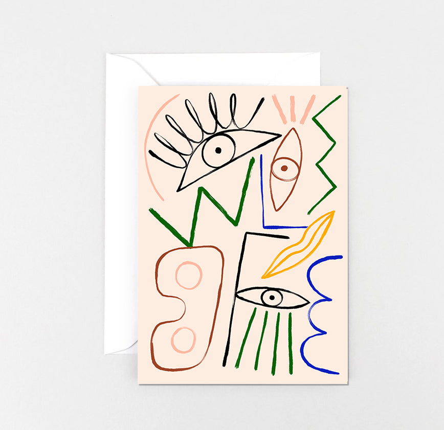 Greetings Card - Abstract 1